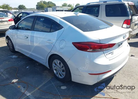2017 Hyundai Elantra Se z USA, uszkodzony, nr VIN 5NPD74LF4HH185074